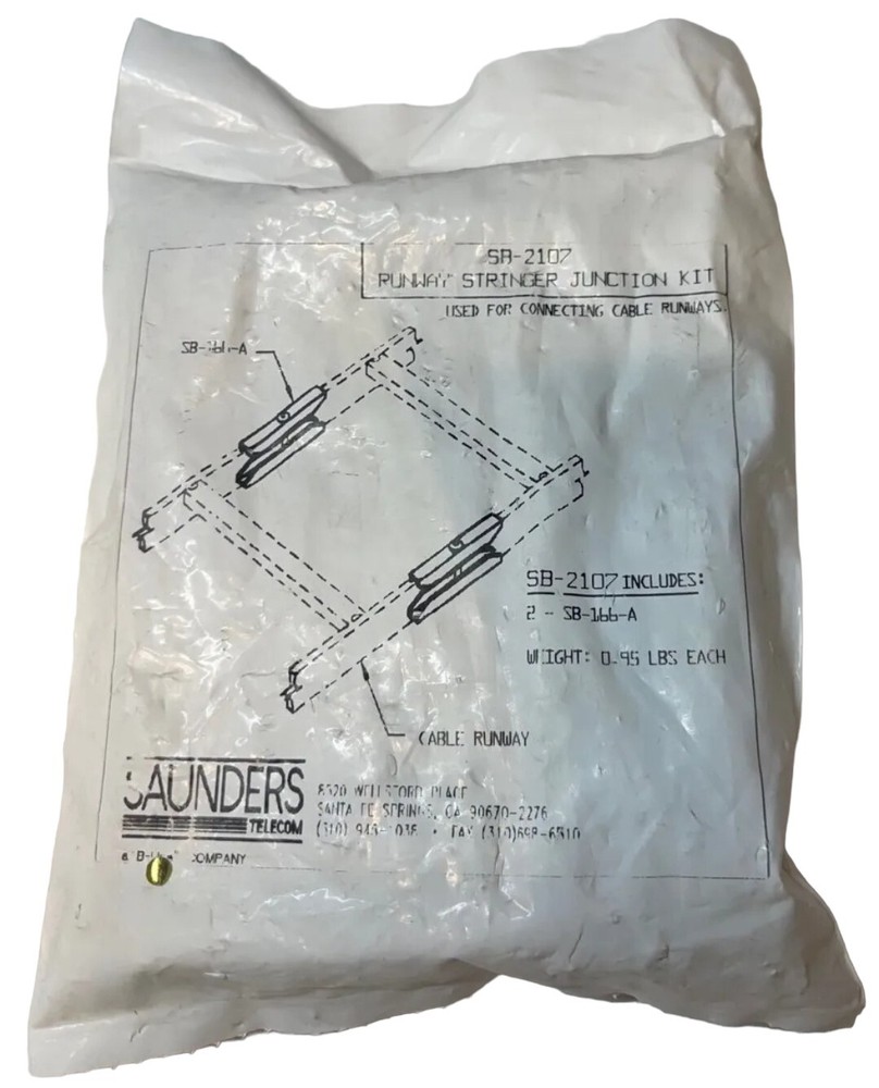 Saunders Telecom Sb-2107 Runway Stringer Junction Kit **SALE**