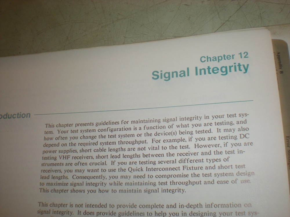 Hewlett Packard Programming & System Info Manual for HP 3235 Switch/Test Unit