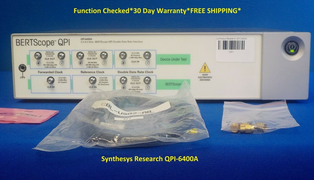 Synthesys Research QPI-6400A BERTScope Double Data Rate Interface 3.2-6.4Gb/s