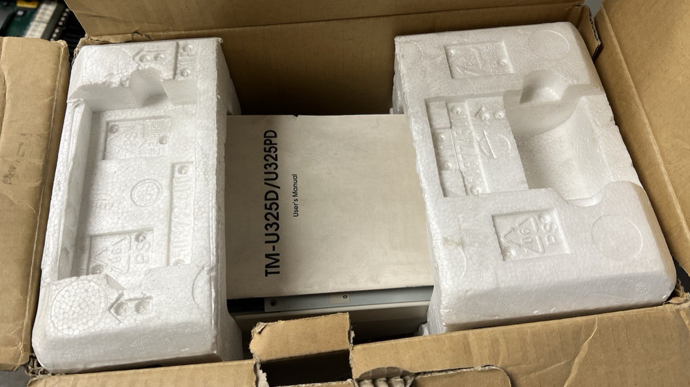 Epson M133A Dot Matrix POS Receipt/Validation Printer TM-U325PD w/ PSU