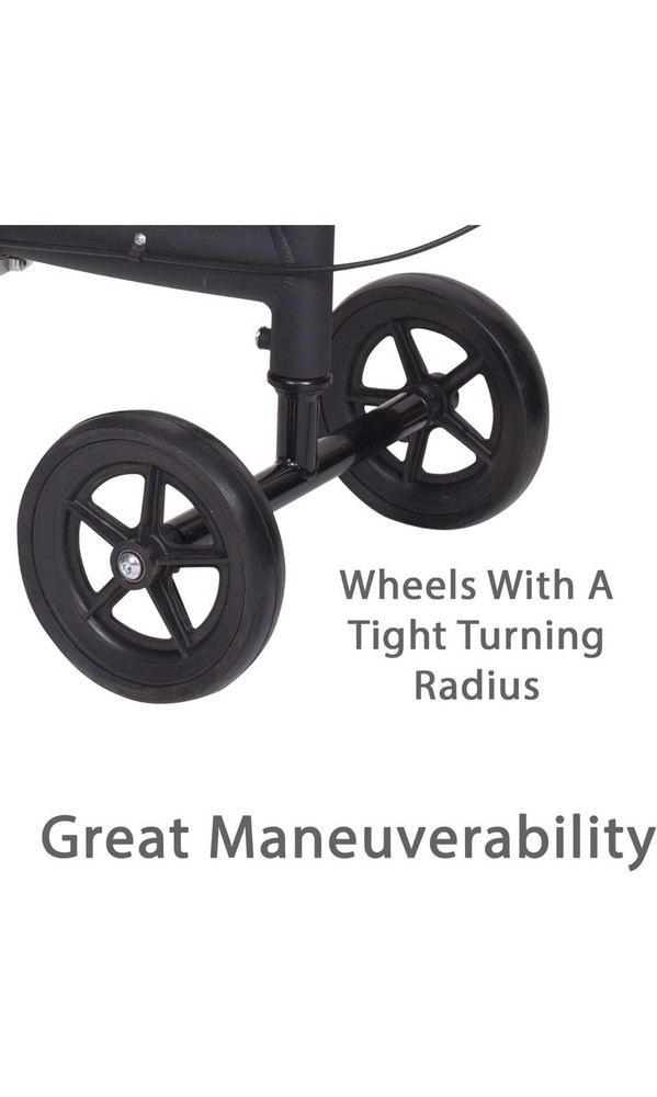 New Economy Rolling Knee Walker with Comfortable Padding