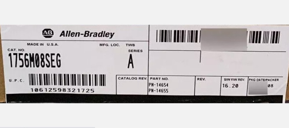 NEW Unopened 1756-M08SEG AB ControlLogix 8 Axis Generic Sercos Module