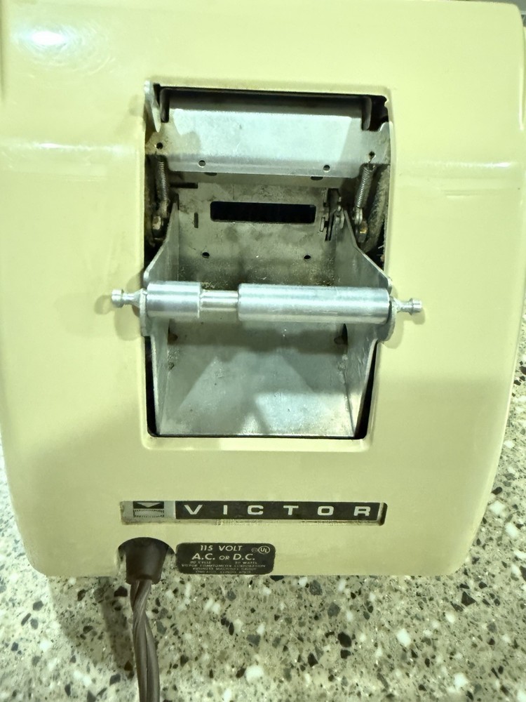 Vintage Victor Electric 10 Key Adding Machine 78254 Bakelite? Ex Condition