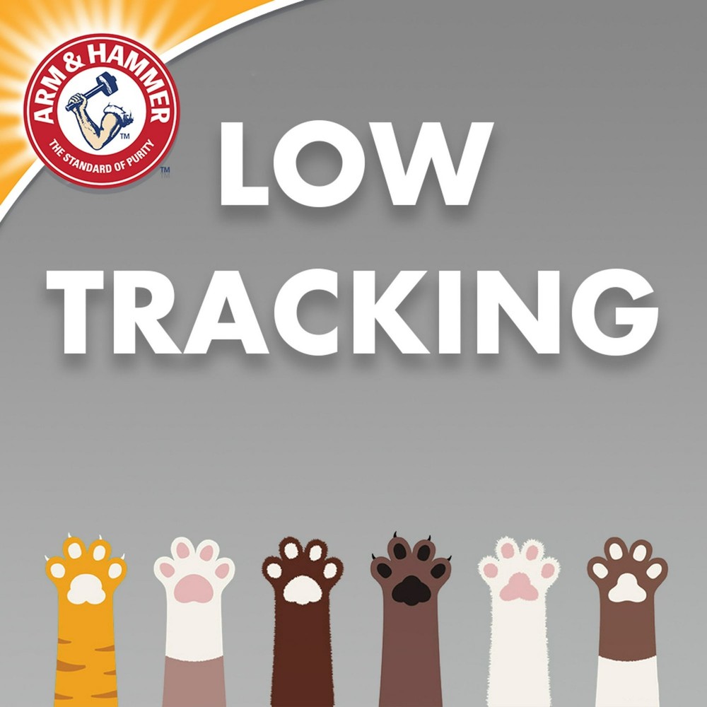 (4 pack) ARM & HAMMER Multi-Cat Clumping Litter Unscented, 20 lb