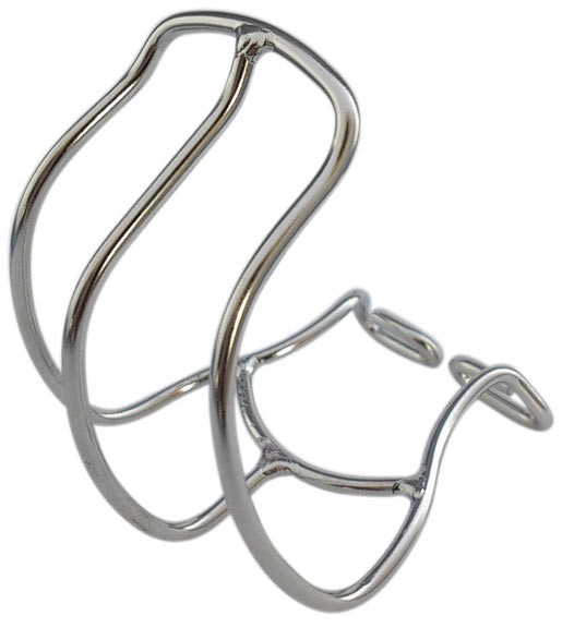 MKS Half Cage clips, steel - large