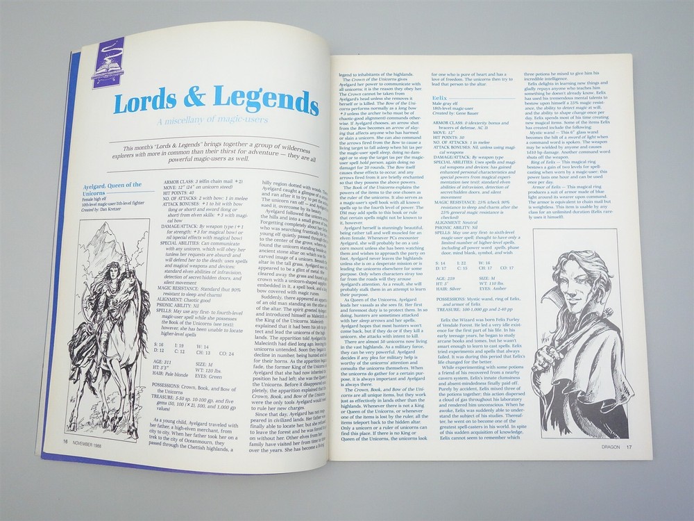 Dragon Magazine: Issue # 139 (TSR)