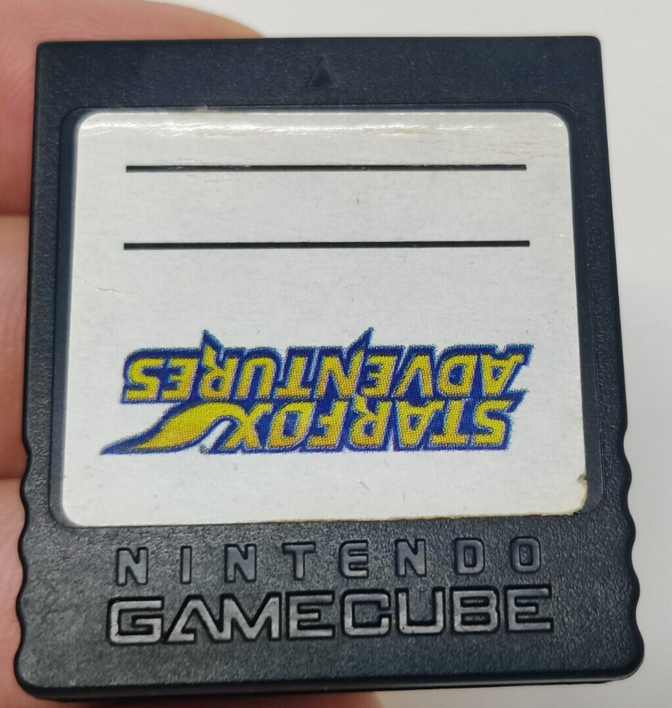 Nintendo GameCube Memory Card - 251 Blocks - Star Fox Adventures *DOL-014*