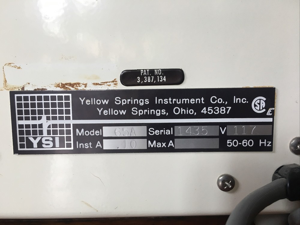 YSI Radiometer 65A Sensor & Manual Solar Measuring