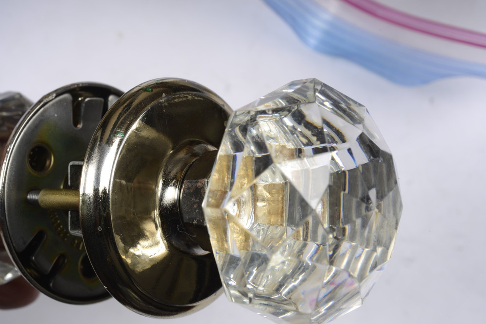 Gainsborough Crystal Doorknob Sets Four (4).