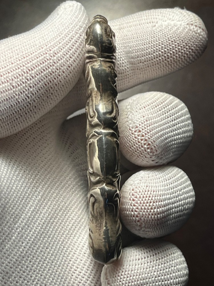 antique sterling silver match safe vesta case