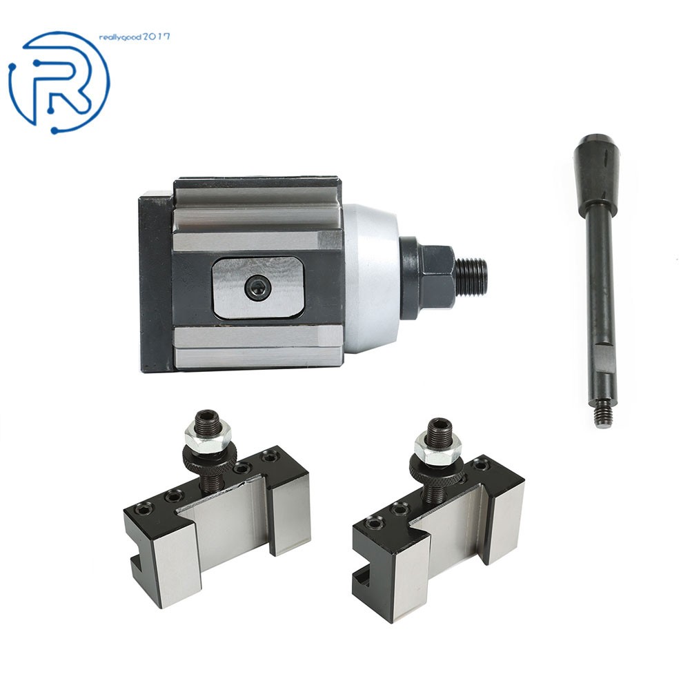 AXA 250-100 Set Piston Type Quick Change Tool Post Holder For Swing Dia 12" US