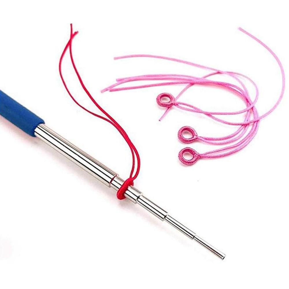 2x Wire Wrapping Mandrels Set Make Jump Rings 5 Step Tool Wire Looping Rods