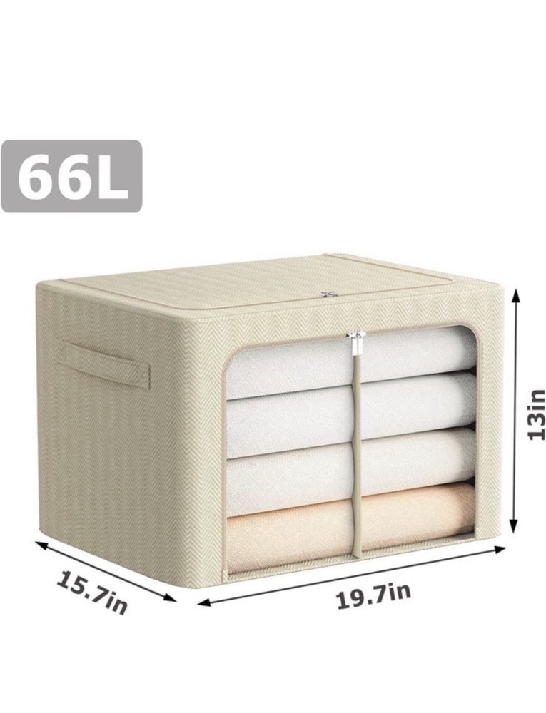 Foldable Clothes Storage Bins 2 Pack