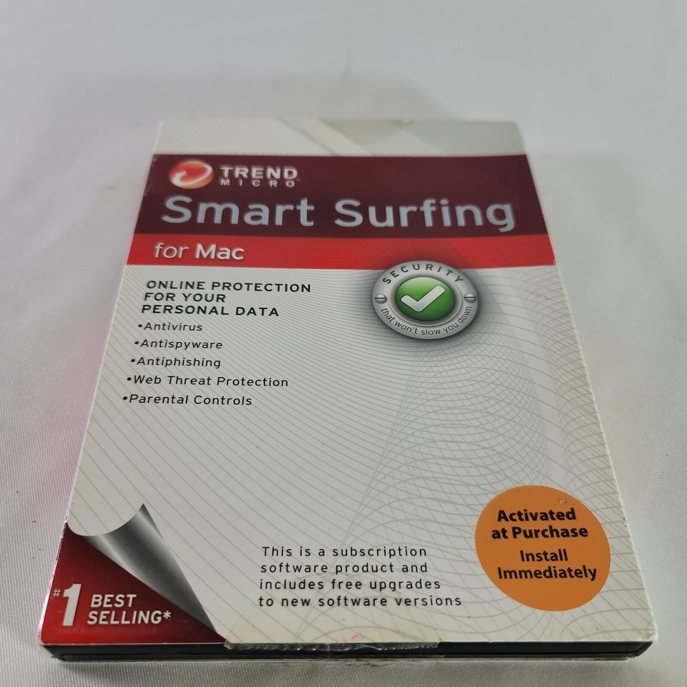 Trend Micro Smart Surfing Online Security Data Protection for MAC