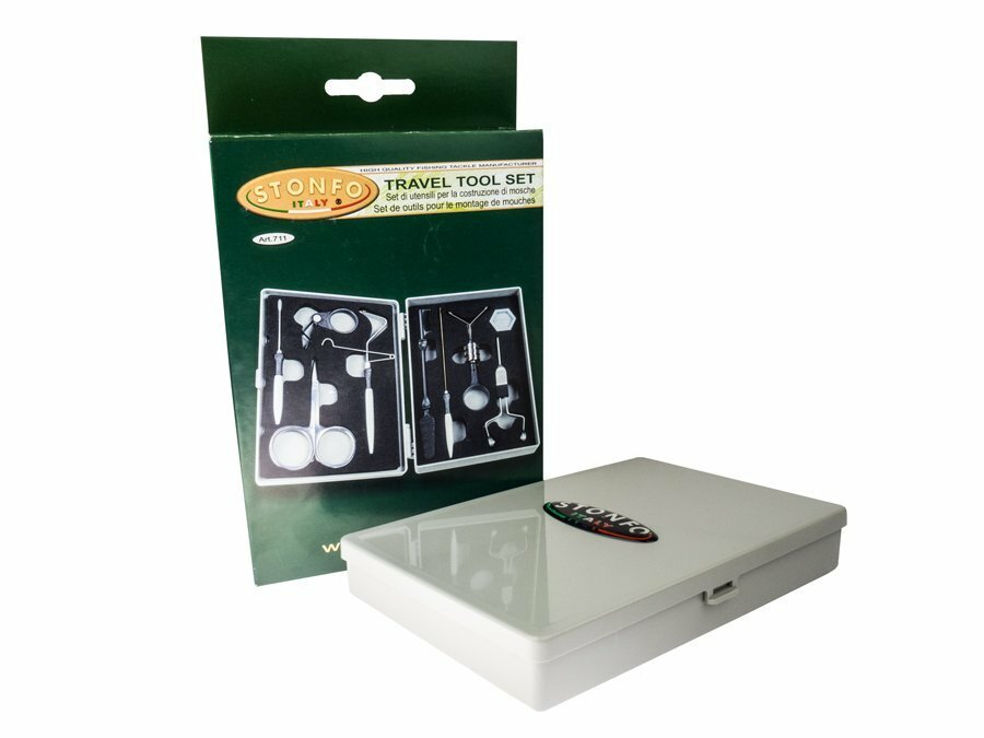 Stonfo Travel Tool Set 711 Fly tying tools Strong elegant case
