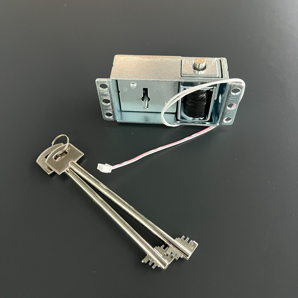 Gun Safe Lock Replacement Electronic Solenoid Lock With 14 Pin Cable & 2 Keys