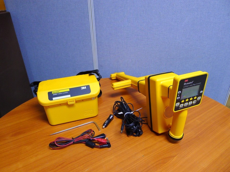 3M Dynatel 2250 Cable Locator, 2250M Cable, Pipe Locator READ!