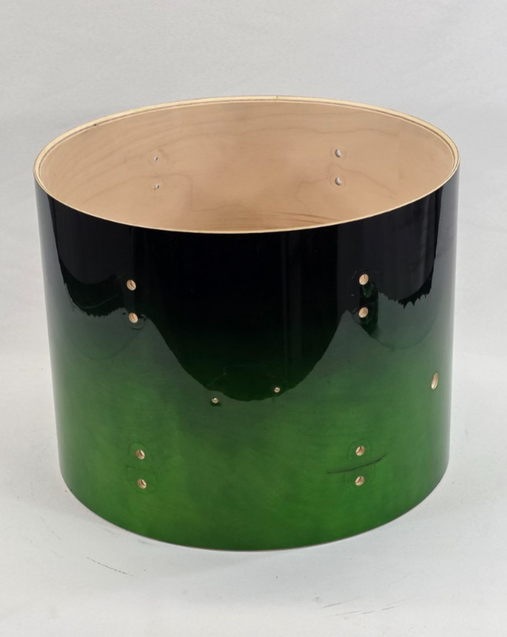 Ludwig Element Tom Drum Shell 13"- Green Fade