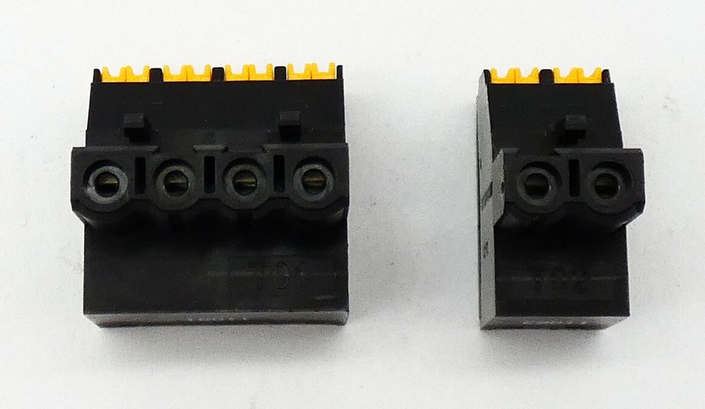 2x Pilz 751016 Set4 Spring Terminals Spring Loaded Clamp -Unused-
