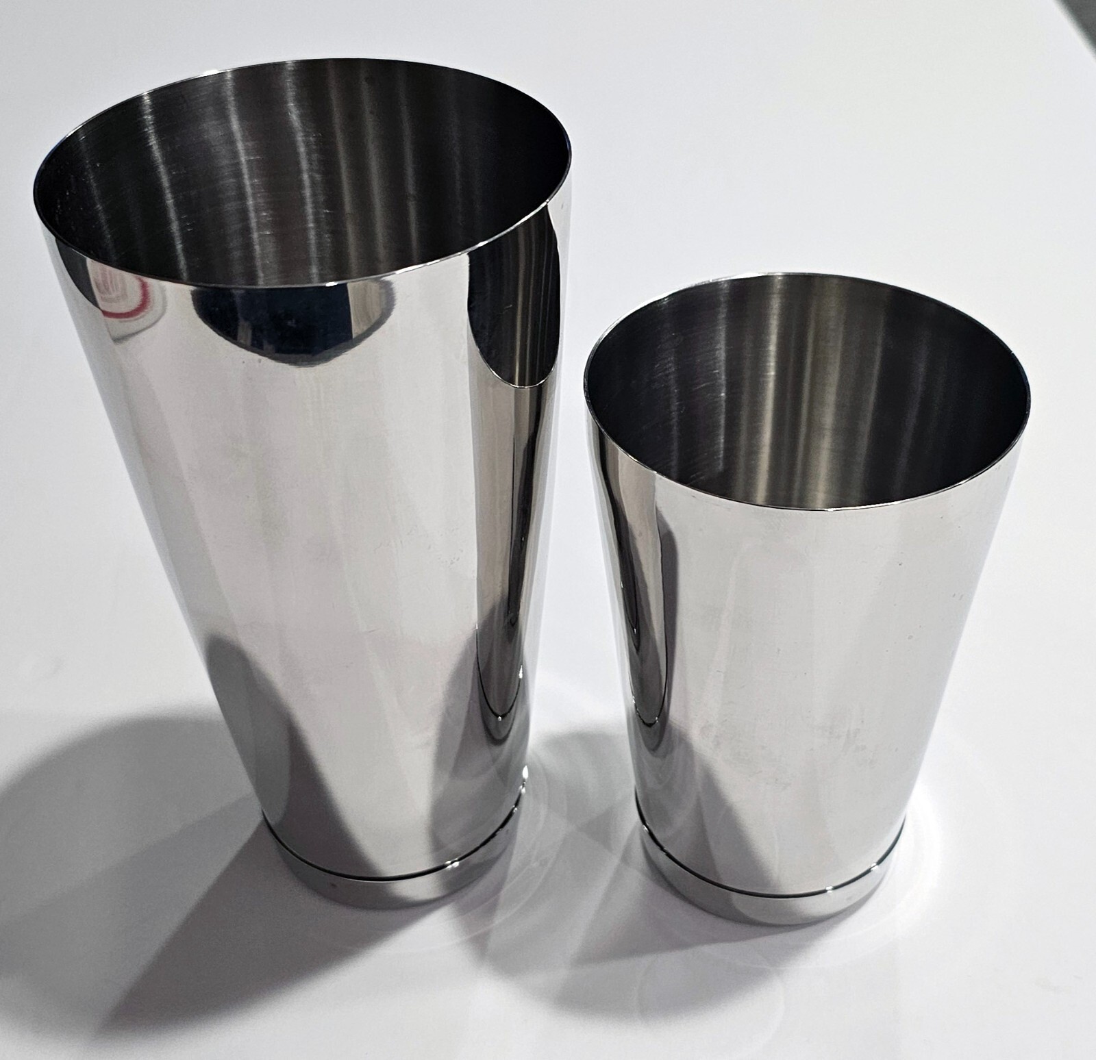 Boston Shaker 2 Piece Set Weighted Cocktail Shakers Stainless Mixing Bar Tin NEW