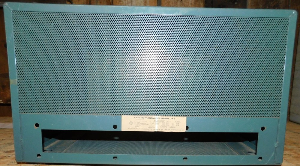 Heathkit "Apache" TX-1 Transmitter. Overall appearance is very good to excellent
