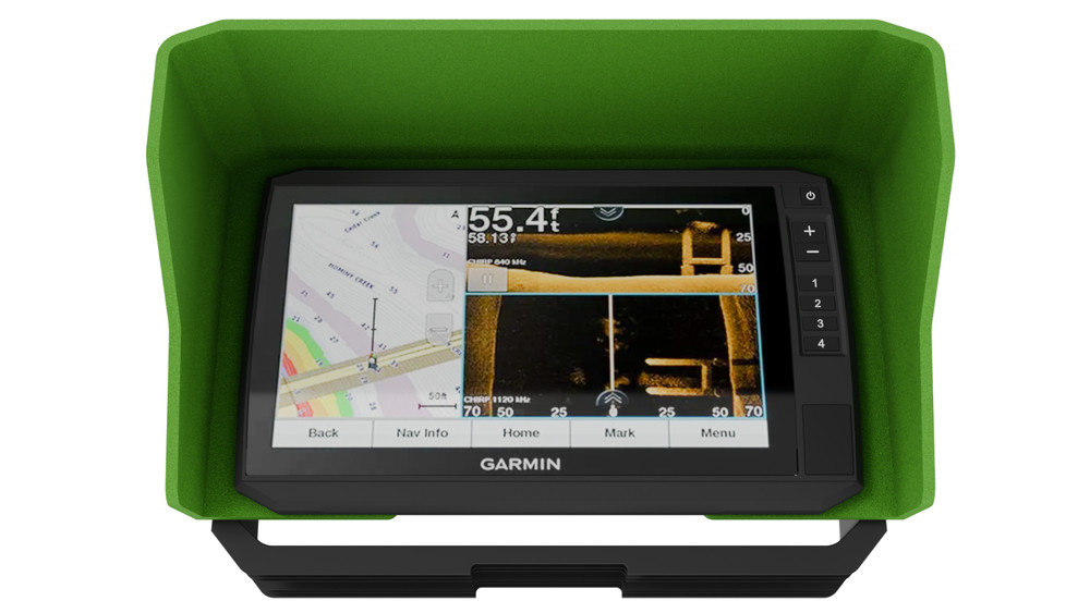 Garmin Echomap UHD 93SV Visor by Sonar Shield