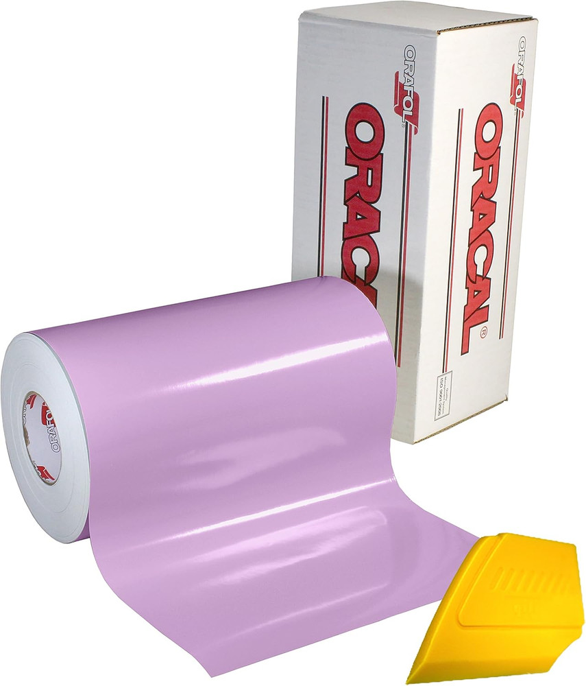 651 Multi-Colored Vinyl Solvent-Based Adhesive-Backed Calendared Wrap Decals W/Y