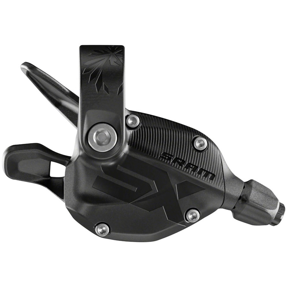 SX Eagle 12 Speed Trigger Shifter - Single Click, with Discrete Clamp, Black A1
