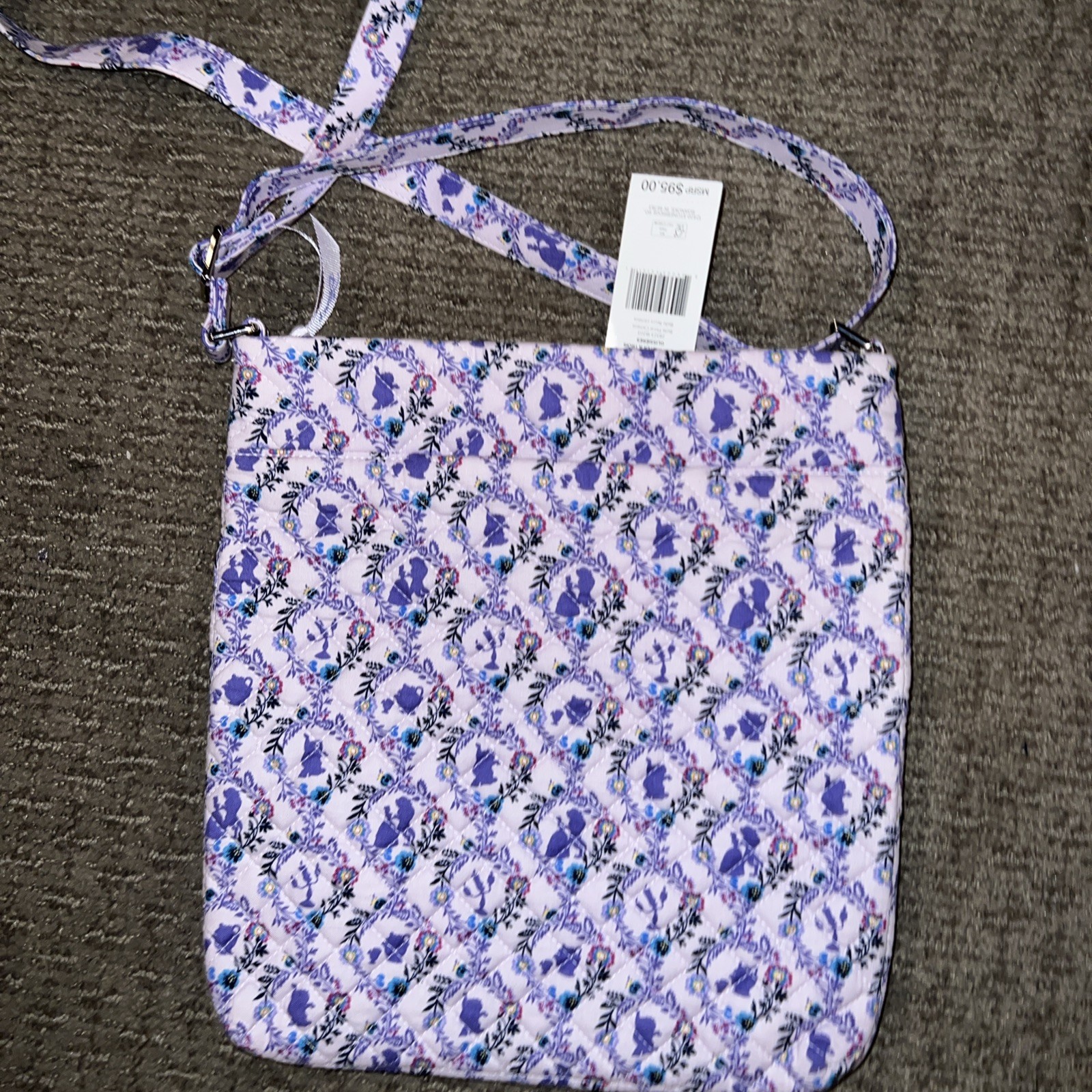 Vera Bradley Disney Beauty Beast "Belle Floral Cameos" T13 NWT Make Offer