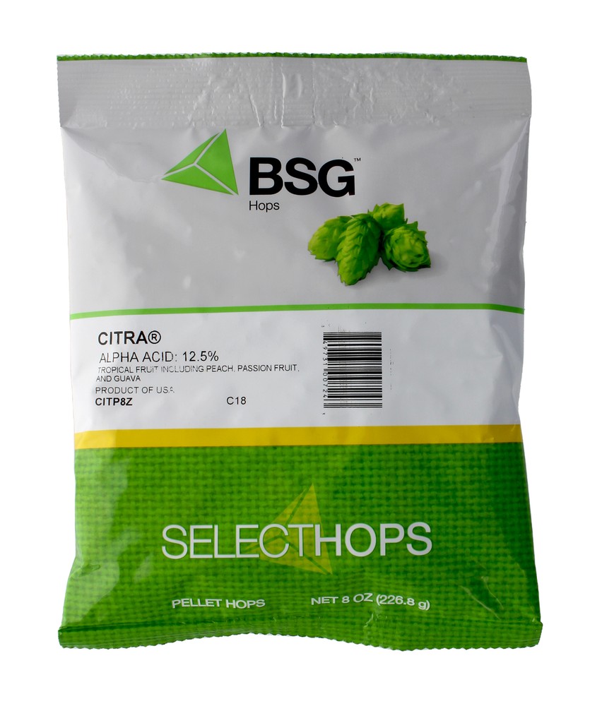 Citra Hops 8oz Pellet