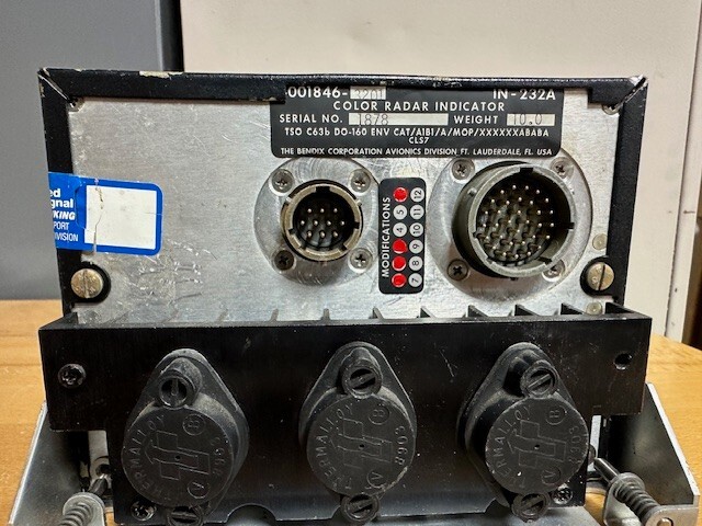 Bendix IN-232A, PN:4001846-3201, As Removed