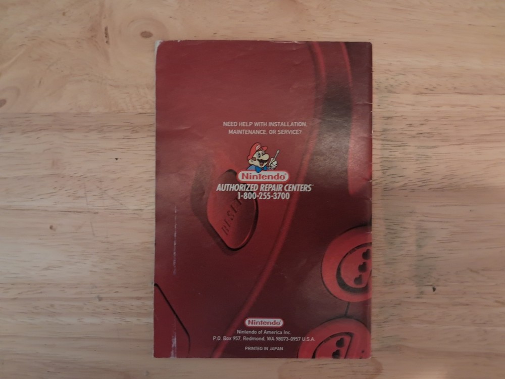 Bomberman 64 Instruction Manual Booklet Only