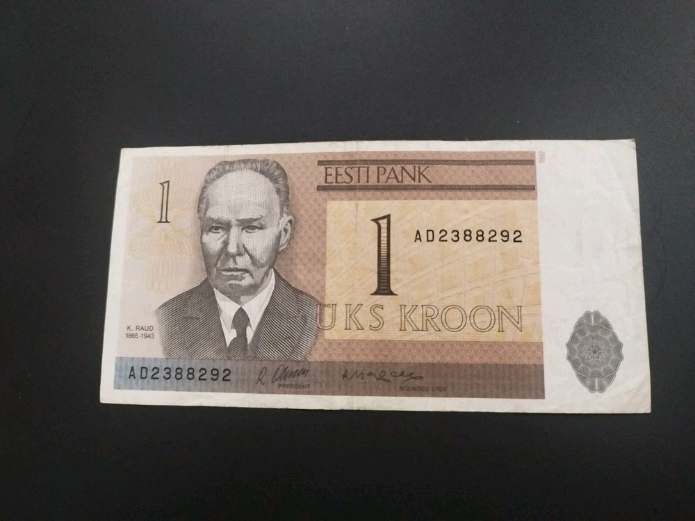 Estonia 1 Kroon 1992