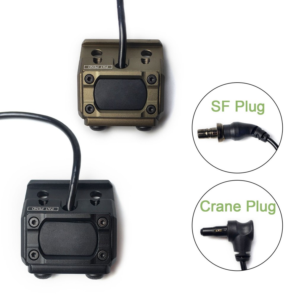 Tactical Mod Button Remote Light Switch for LED  IR Flashlight & Hunting Laser