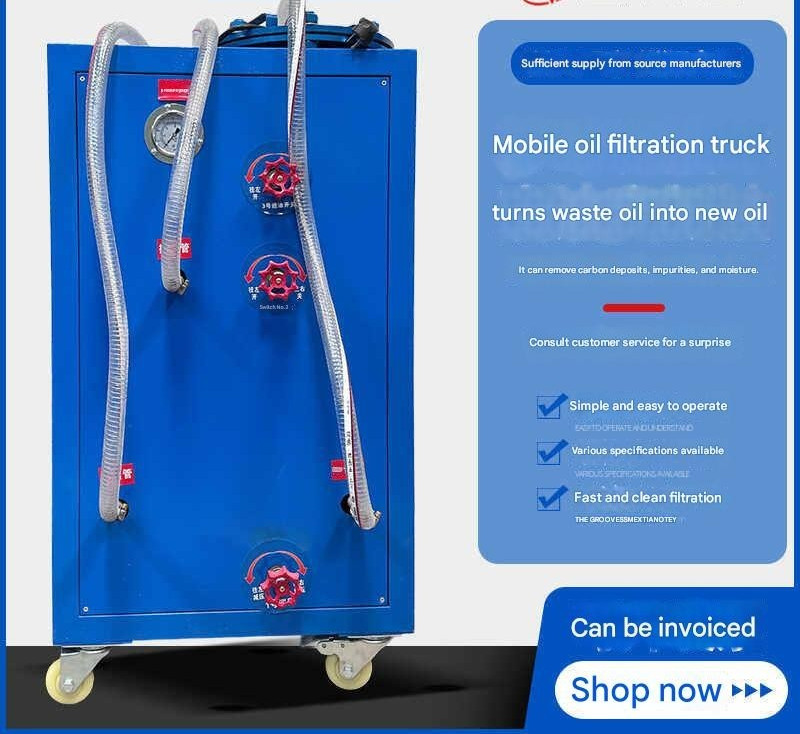 Advanced Waste Oil Filter Machine for Engine Oil Recycling and Purification