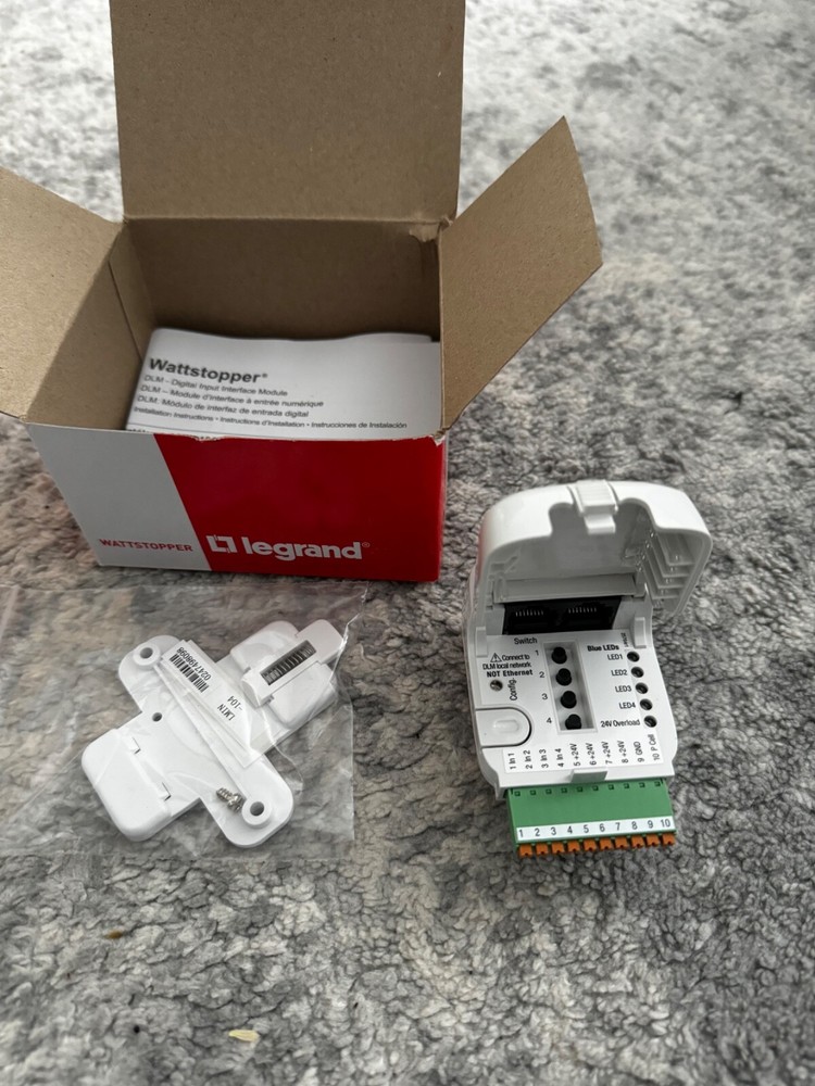 WattStopper LMIN-104 Low Voltage Interface 24VDC White, New In Box