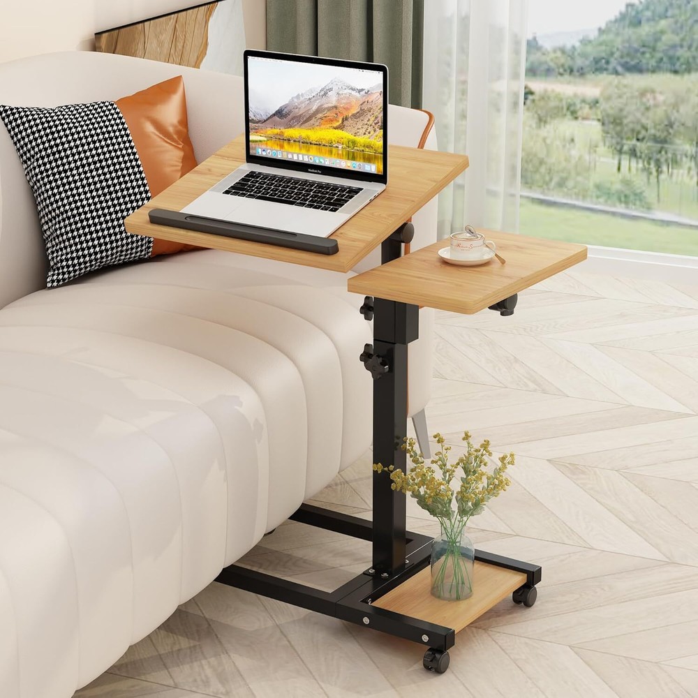 Laptop Desk Bed Stand for Portable Overbed Bedside...