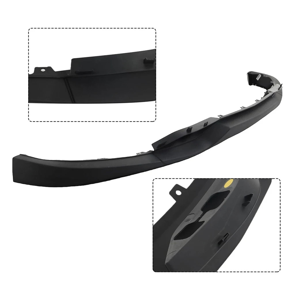 Black Plastic Front Bumper Valance Replacement for 2016 2017 2018 Silverado 1500