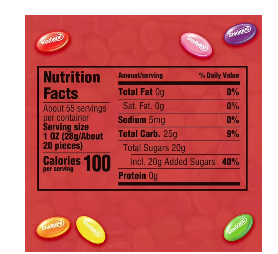 Starburst Original Jellybeans 2Pk (108 oz Total) : 🔥 EASTER BULK SAVING