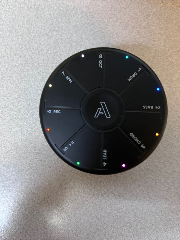 Orba 2 by Artiphon Portable Electronic Multi-Instrument Looper, MIDI controller