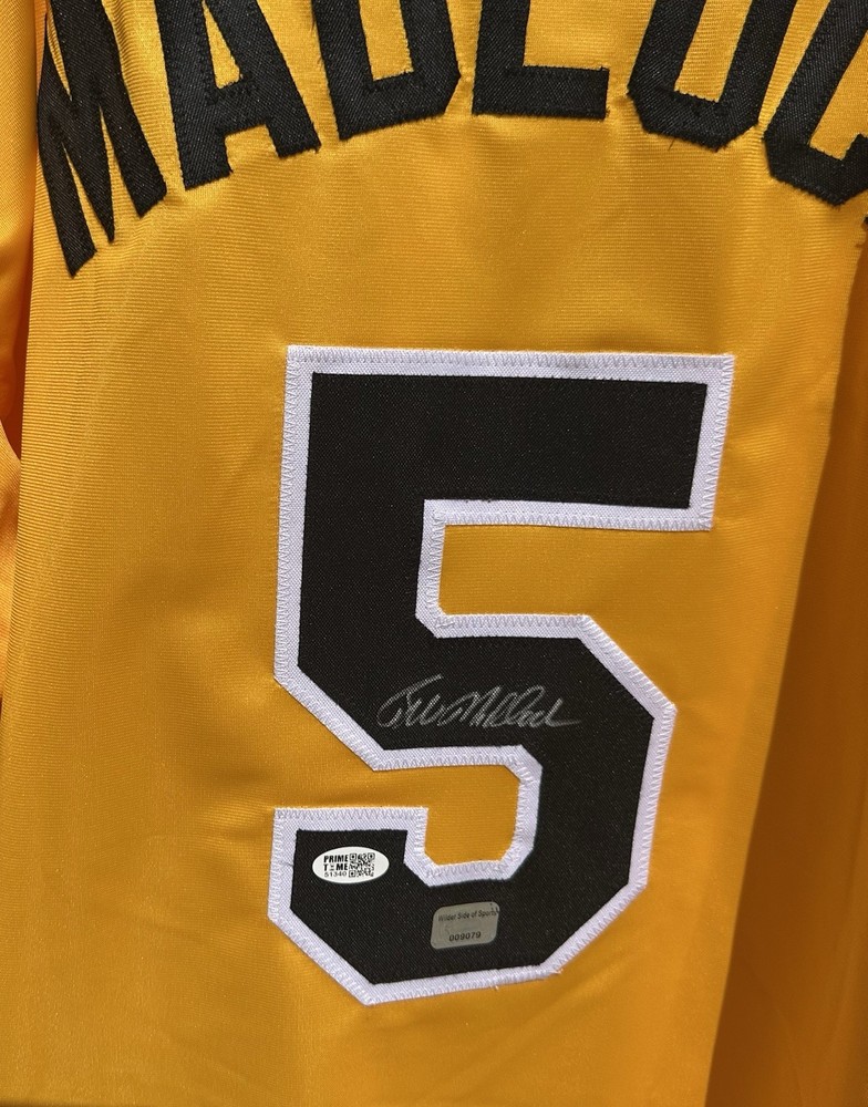 Bill Madlock Pirates Autographed Jersey Double Certified Authenticated