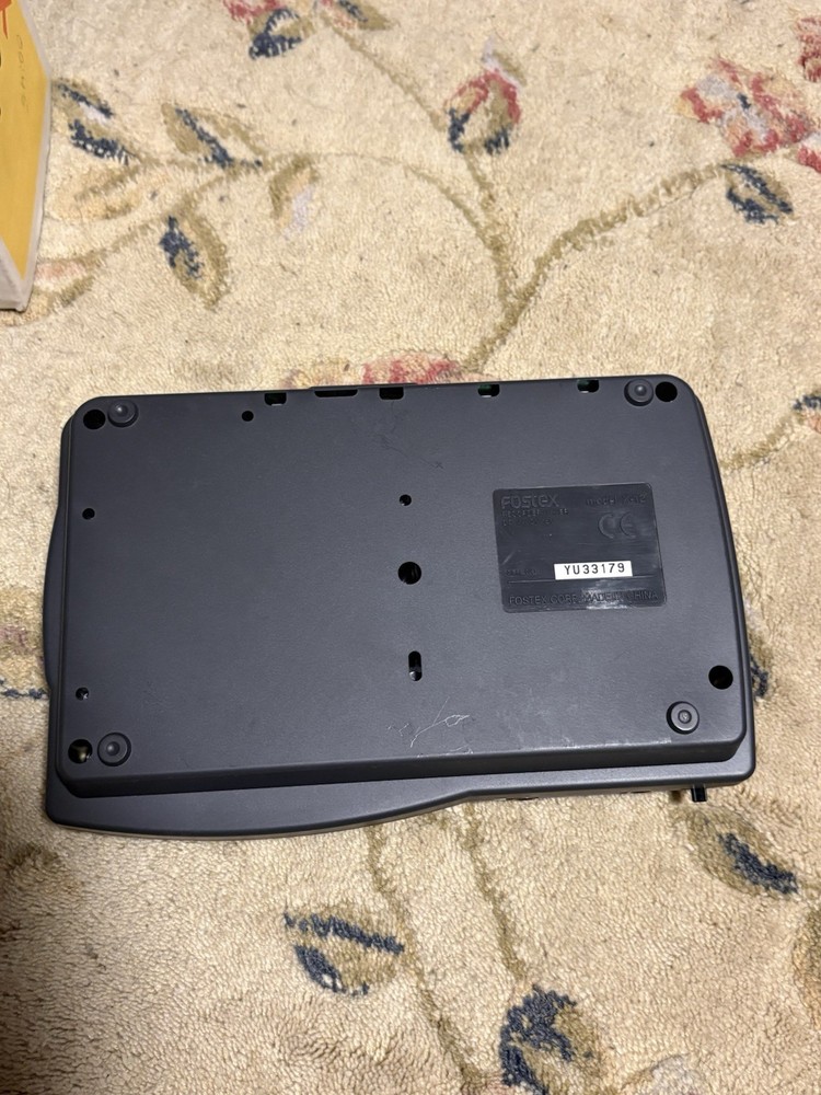 Fostex X-12 Multitracker Cassette Tape Recorder/Mixer/Adapter / Untested