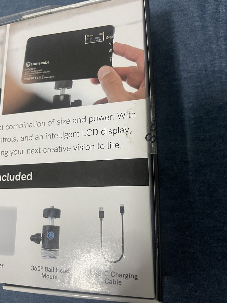 Lume Cube - Panel Go with Ballhead Camera Mount [LC-KIT-GOBH]