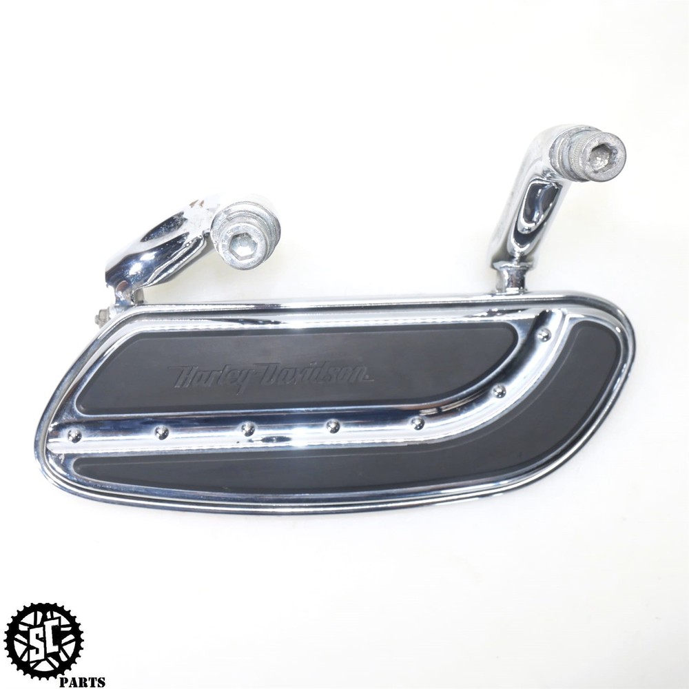2007 HARLEY ELECTRA GLIDE CVO CHROME FLOOR BOARD BRACKET LEFT RIGHT IRONSIDE