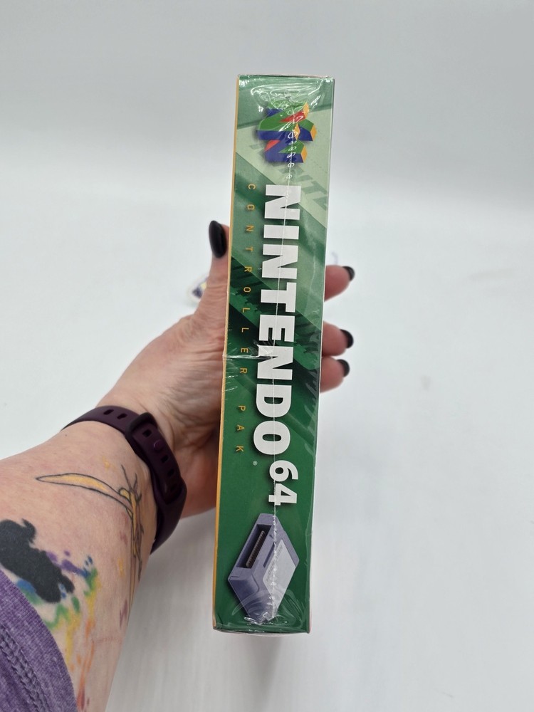 Nintendo 64 Controller Pak Memory Authentic Factory SEALED Clean! *CCGHouse* VD