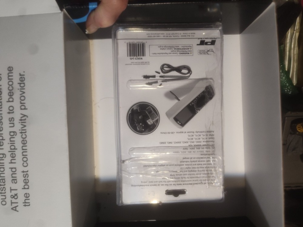 Performance Tool W2972 Digital Automotive Multimeter