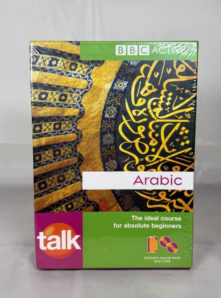 BBC Active Talk Arabic Course Book & 2 CDs - Course for Beginners (Sealed)