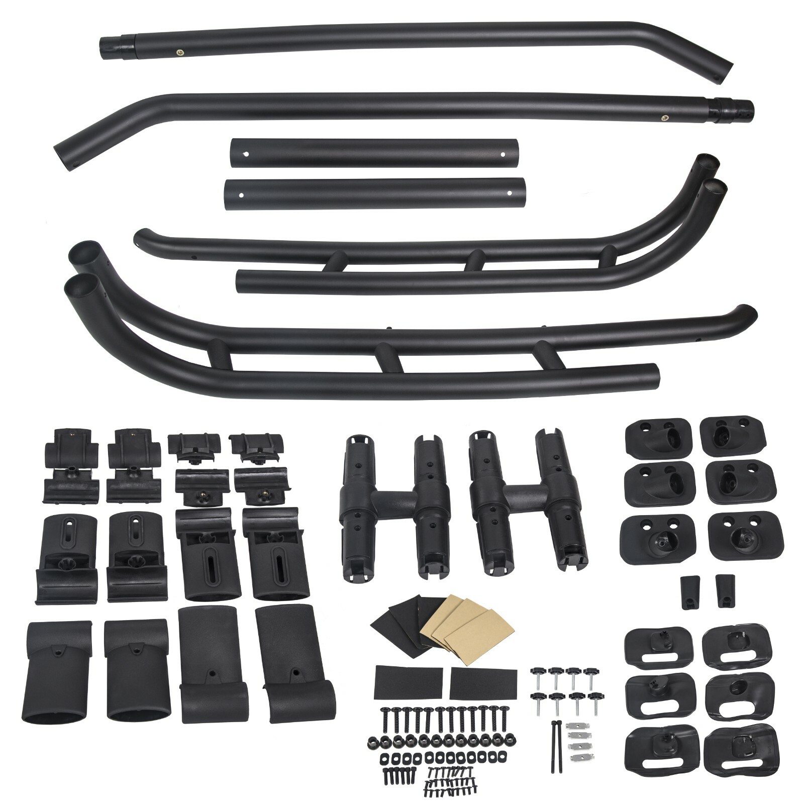 For Toyota FJ Cruiser 2007-2014Factory Style Aluminum Roof Rack Rail Top Cargo