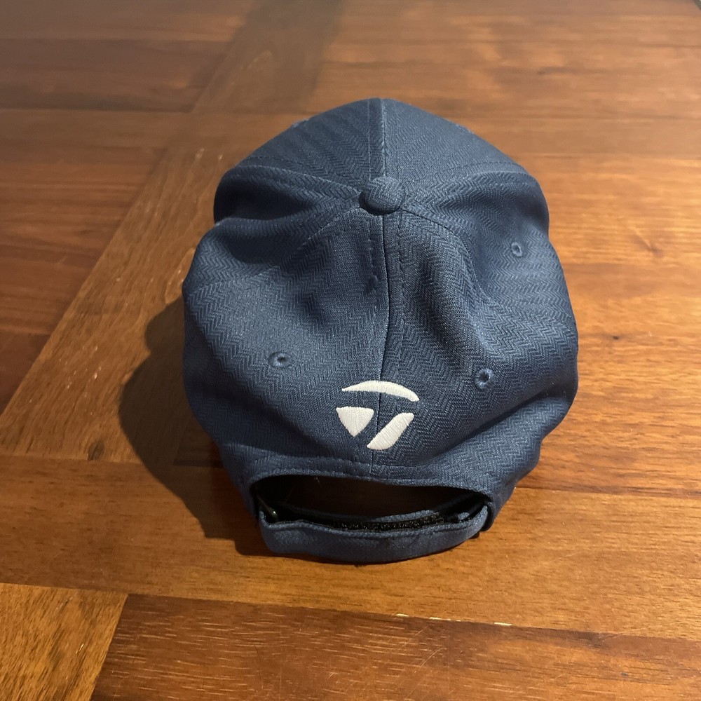 TAYLORMADE TP5 NAVY BLUE ADJUSTABLE GOLF HAT SIZE REG