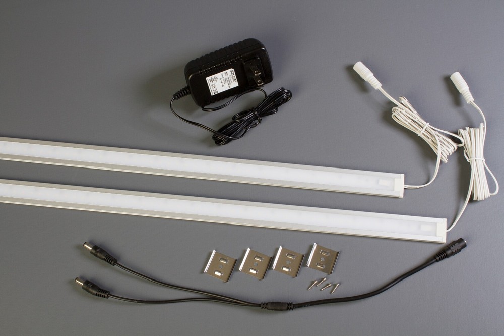 2pcs Vanity MIRROR LED LIGHT Warm white SET + TOUCH Dimmer & UL POWER